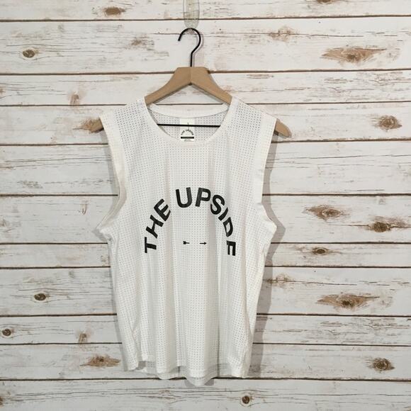 The Upside Perforated Muscle Tank - White - US 6 - Picture 5 of 9